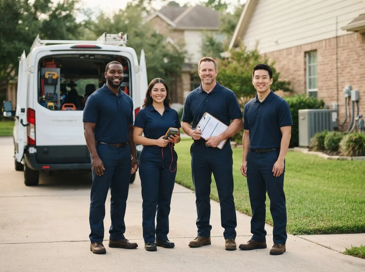 Certified HVAC technician near Byers, TX